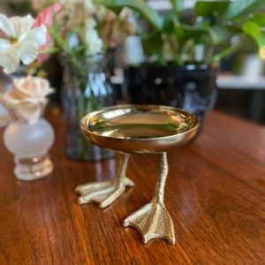 West Elm Brass Trinket Tray